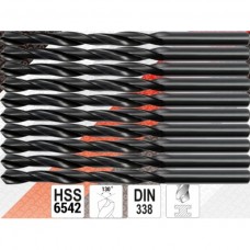YATO Set 10 bucati burghie pentru metal HSS diamet..